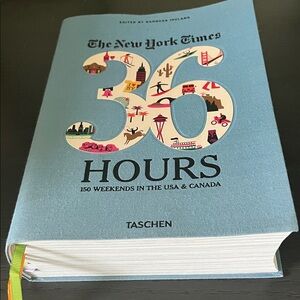 Taschen Blue '36 Hours' Book